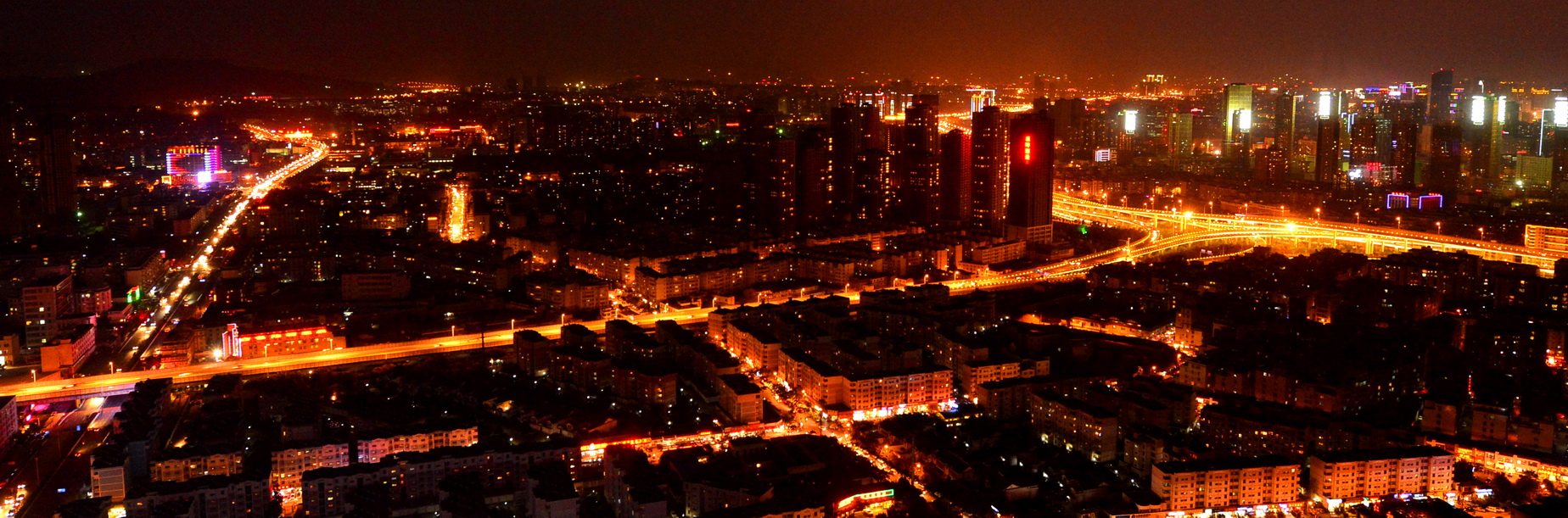 054-金星立交桥片区夜景